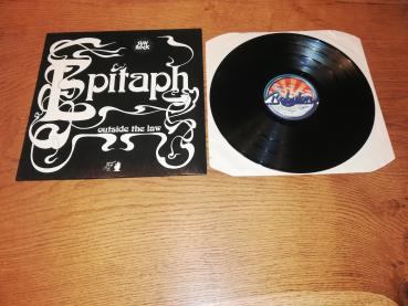 Epitaph Outside the Law 1978 Sun Rock Z 80001 Deutsche Pressung VG/VG+ (Initialen auf Label und Backcover)